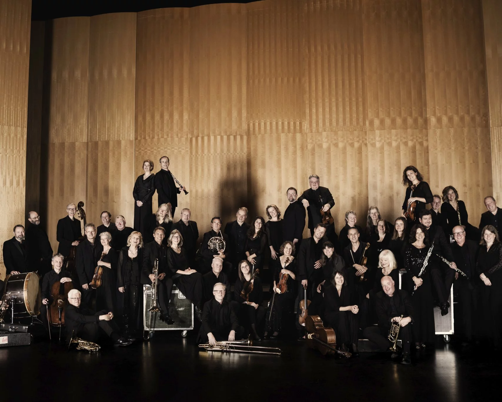Group photo of an orchestra