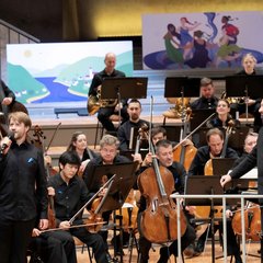 Poster for Family Concert: “Pulcinella”