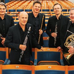 Poster for Ensemble Wien-Berlin, Karl-Heinz Schütz, Jonathan Kelly, Gerald Pachinger, Richard Galler, Stefan Dohr, Members of the Berliner Philharmoniker, Jelka Weber, Christoph Hartmann, Andraž Golob, Václav Vo