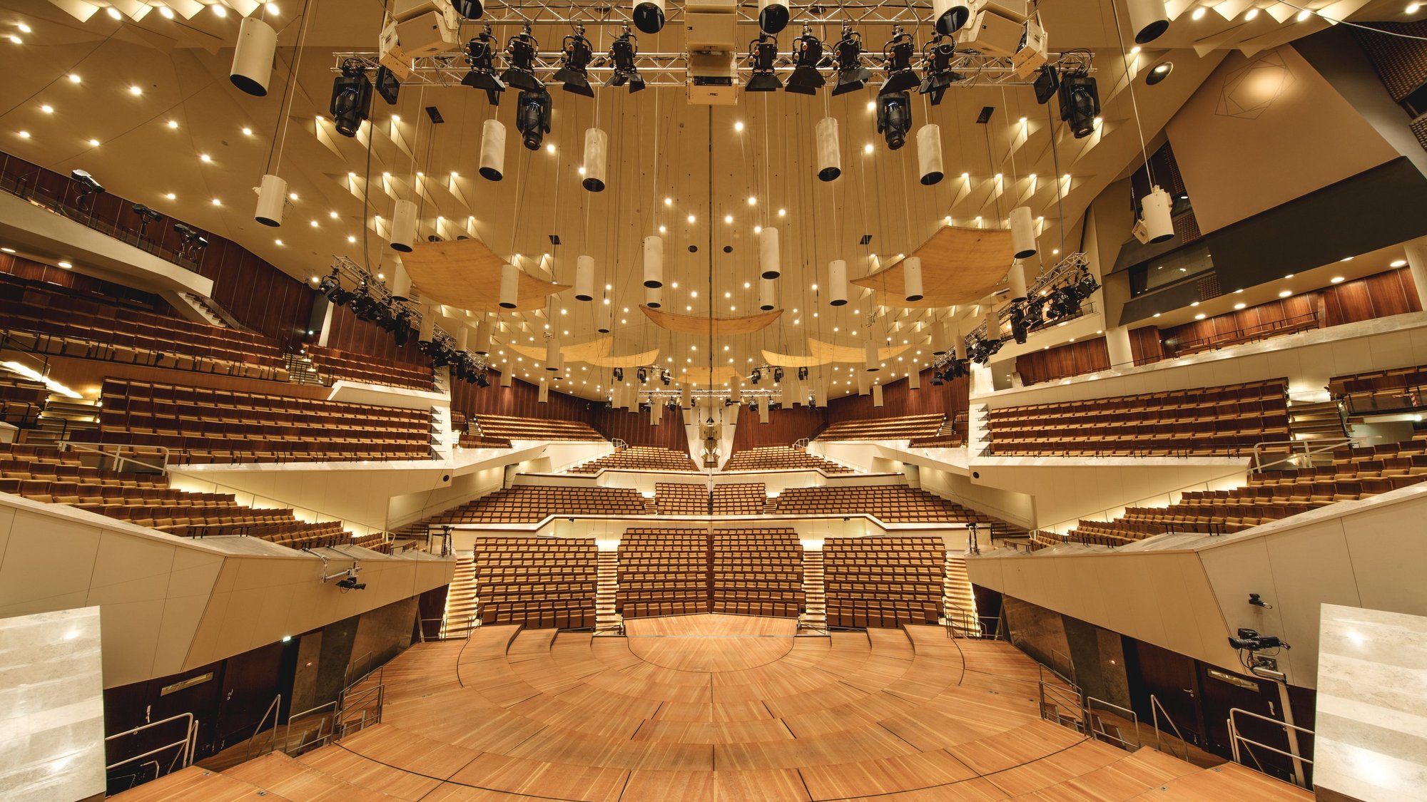 Main Auditorium of the Philharmonie Berlin